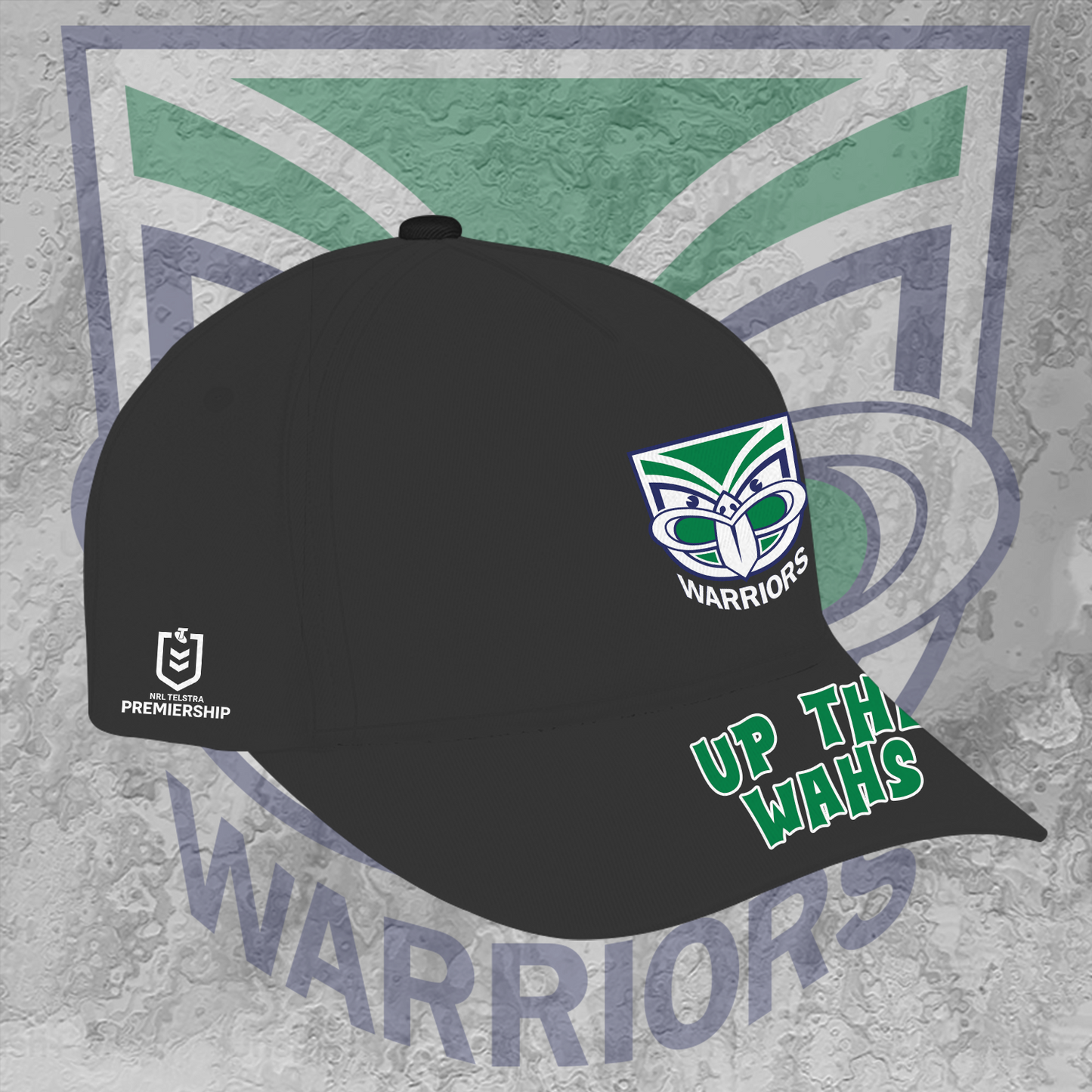 New Zealand Warriors NRL 2025 Zipper Hoodie TM NTA V2