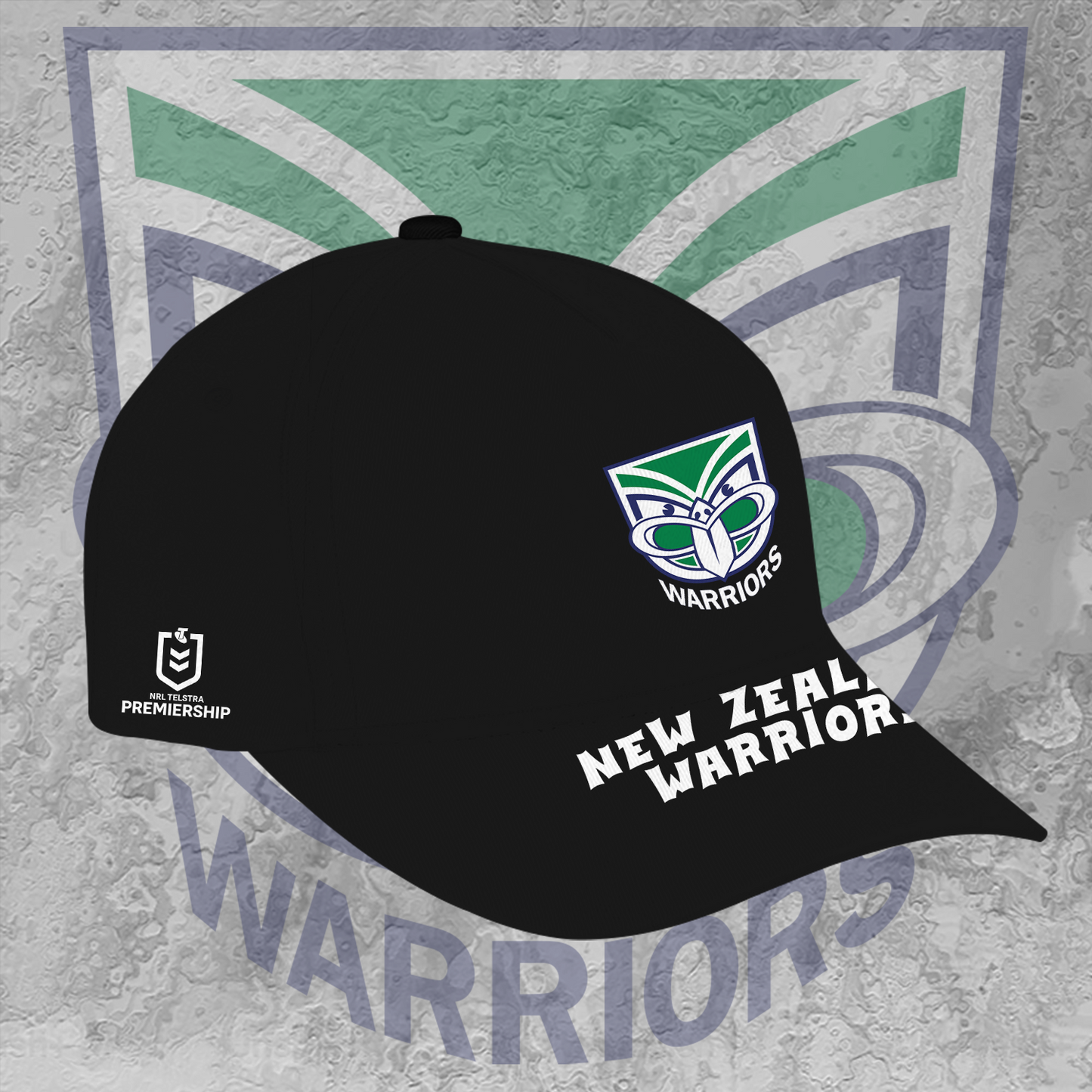 New Zealand Warriors NRL 2025 Cap TM NTA V3