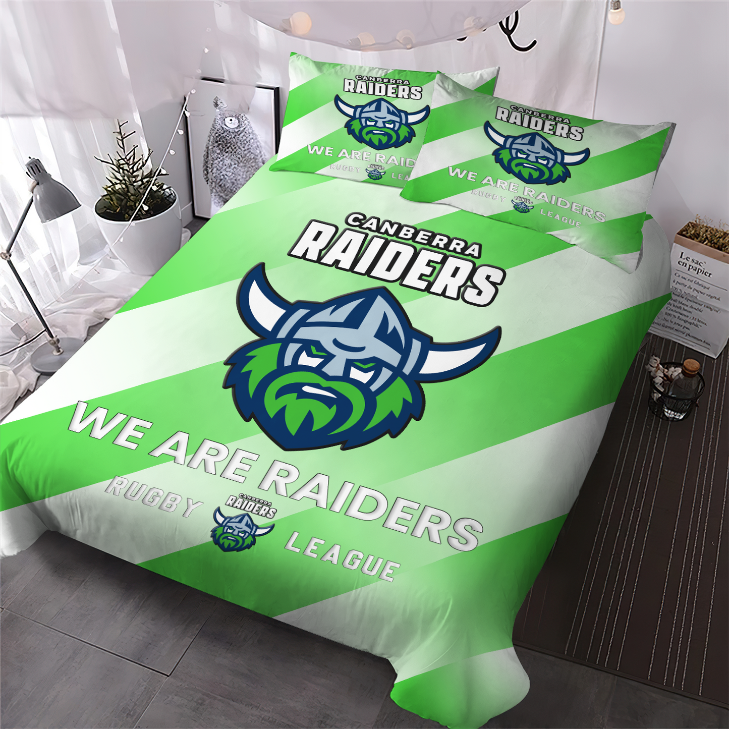 Canberra Raiders NRL 2025 Bedding Set TM NTA V1