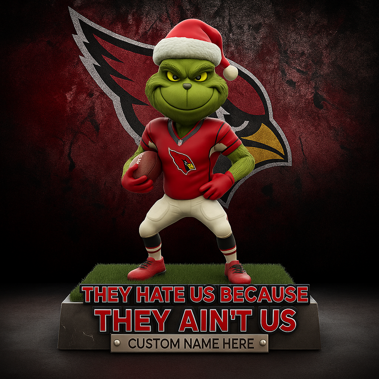 ARI x TG Christmas Acrylic Art Block DATND TANTD