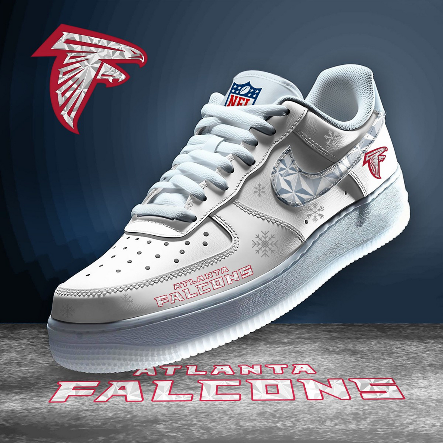 ATL x NFL Diamond Air Sneaker - Limited Edition DatND DVT