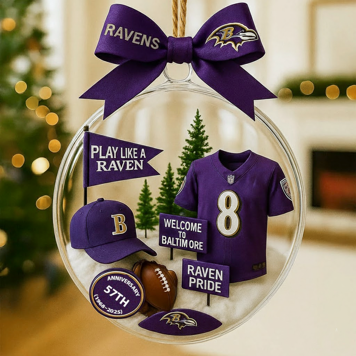 BAL x NFL Premium Ornament 1011 DatND DVT