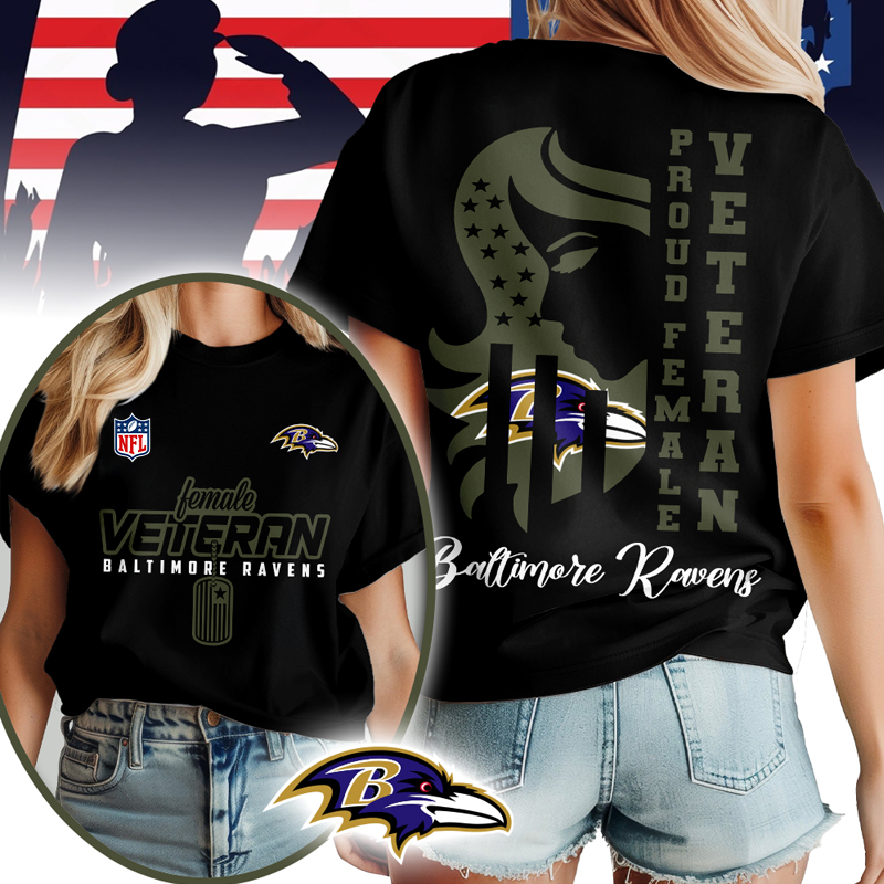 BR Premium NFL Female Veteran 3D Shirt DDT HLPHUONG