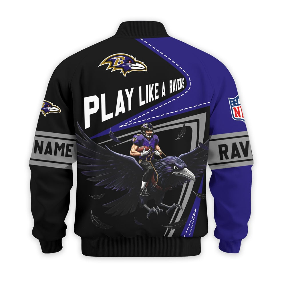 BR Premium NFL Game Day 3D Bomber Jacket DDT NTL