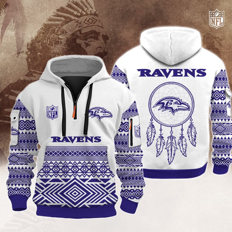 BR Premium NFL Native American Hoodie DDT HLPHUONG