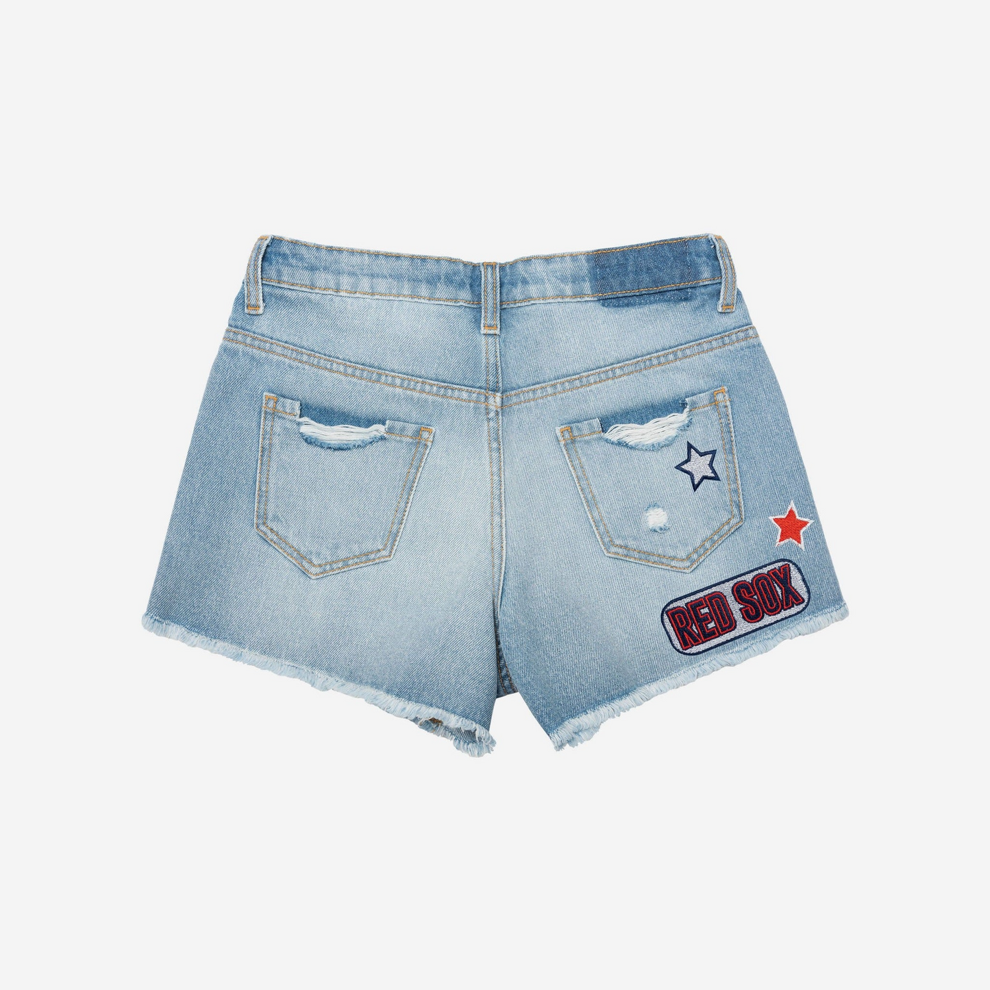 BRS Womens Team Logo Denim Shorts DDTTTV