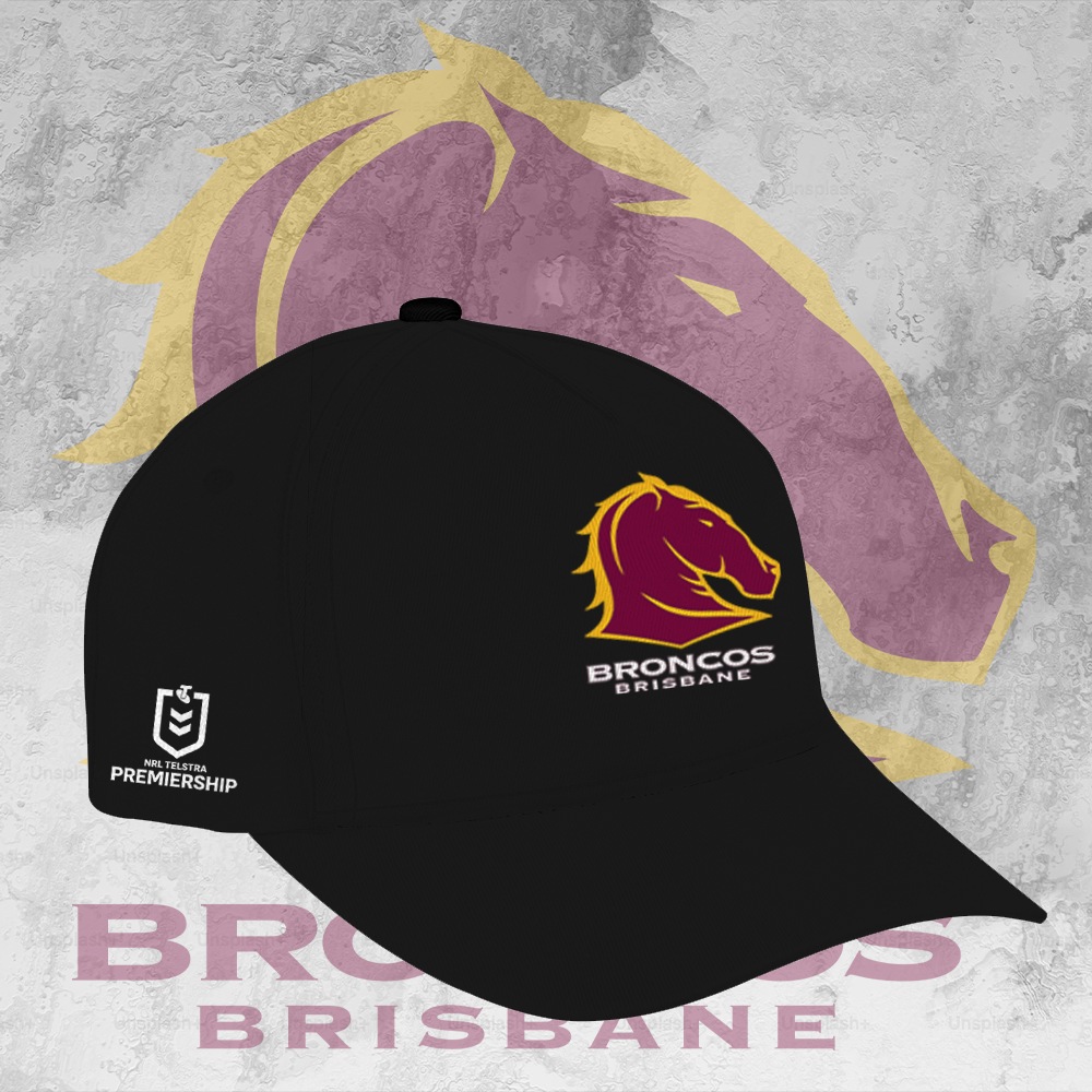 Brisbane Broncos NRL 2025 Polo Shirt TM NTA V2