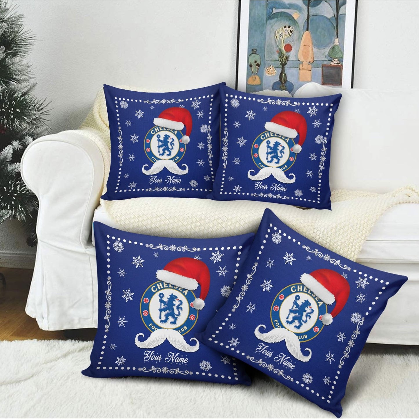 CHE x EPL Christmas Pillow DatND DVT