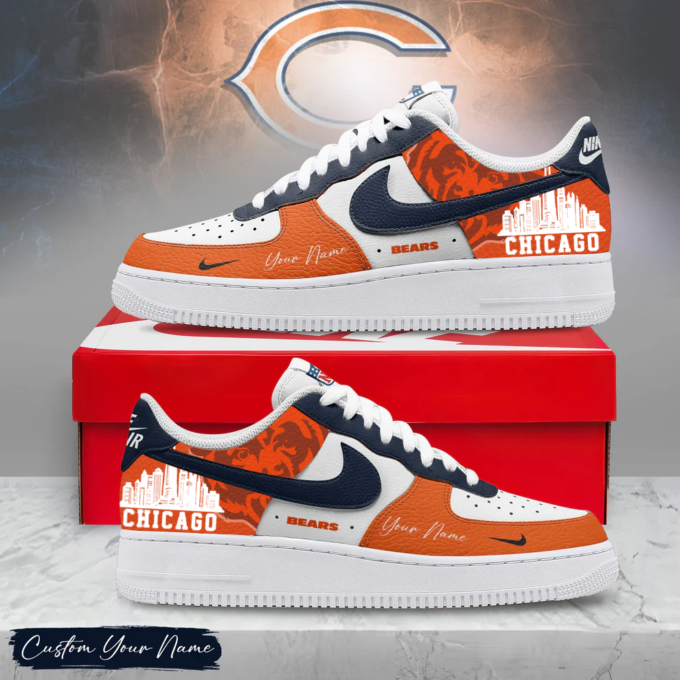 CHI Premium NFL City Skyline AF1 Sneakers DDT HLPHUONG