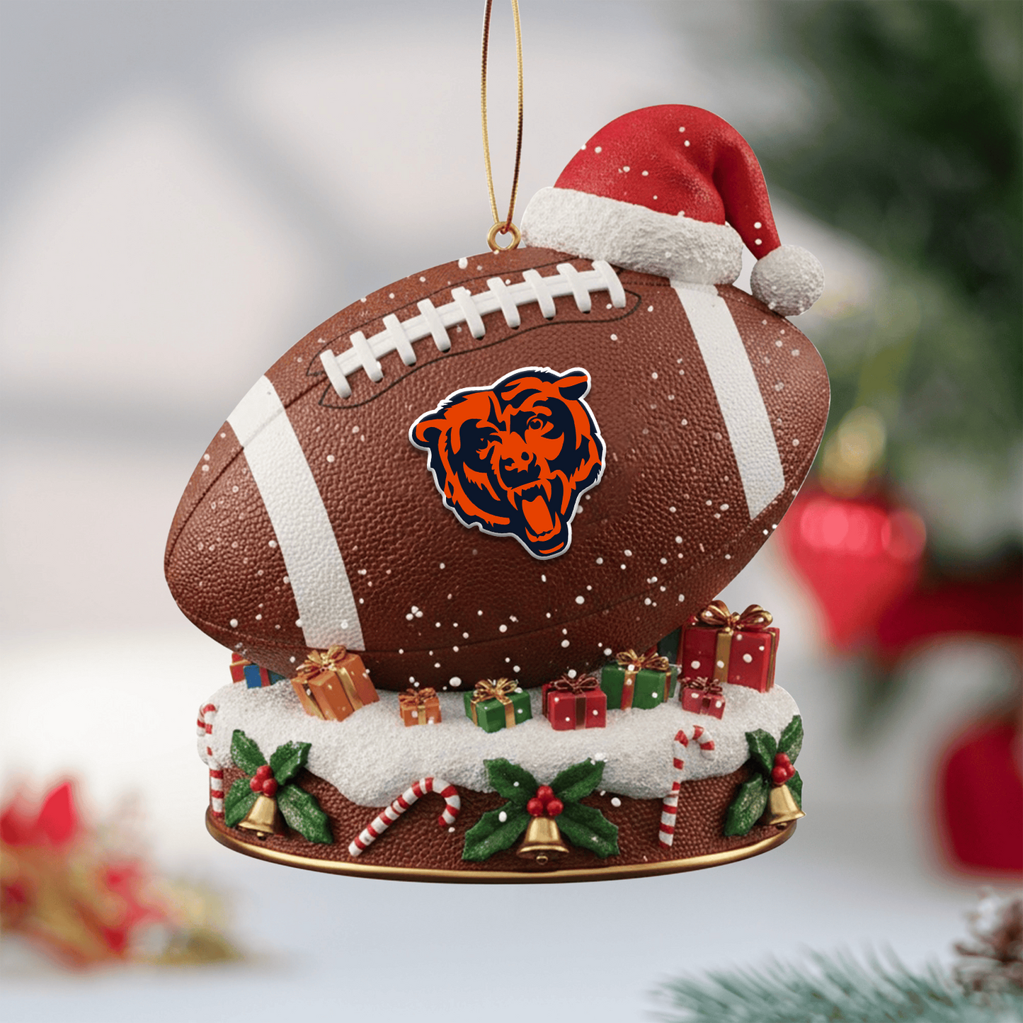 CHI x NFL Christmas Ornament Set DATND TANTD 101125
