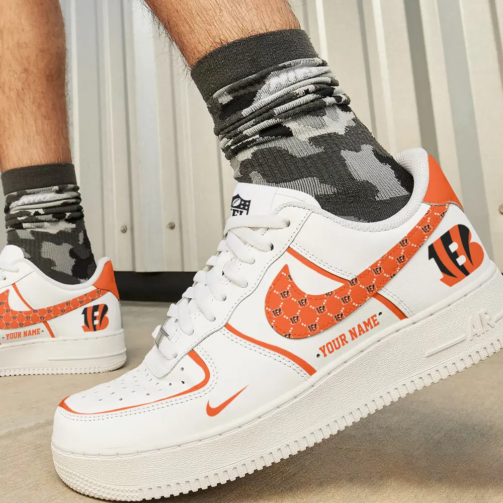 CIN Premium NFL V3 AF1 Sneaker DDT CTND