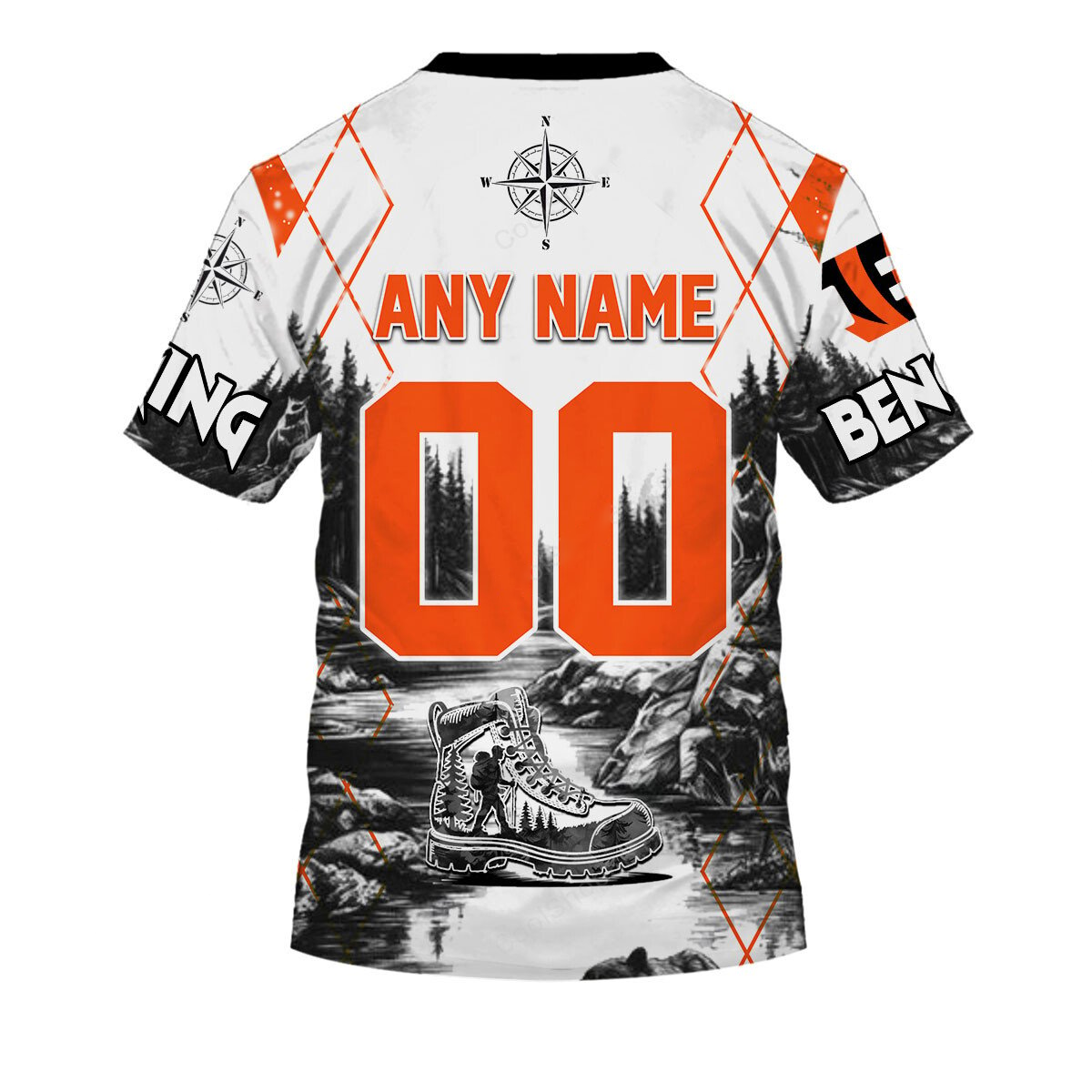 CIN x NFL Hiking 3D Hoodie DDT CTND