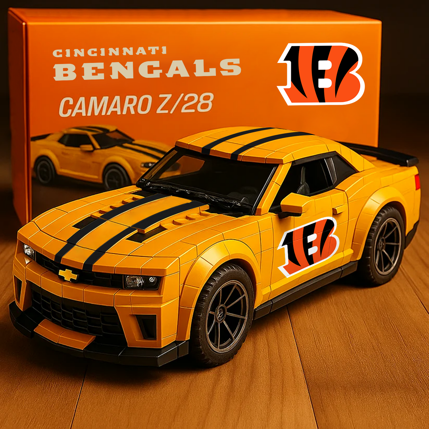 CIN x NFL Football Team Camaro Z28 DATND TANTD