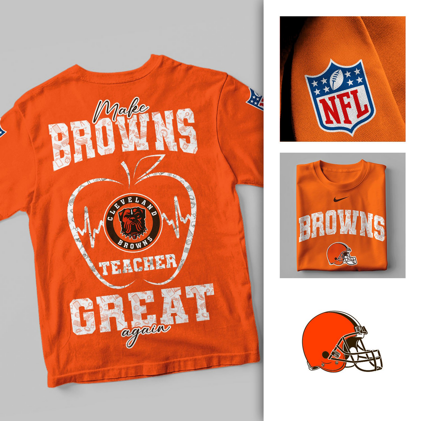 CLE Premium NFL Great Again 3D Shirt DDT 101125 NTL