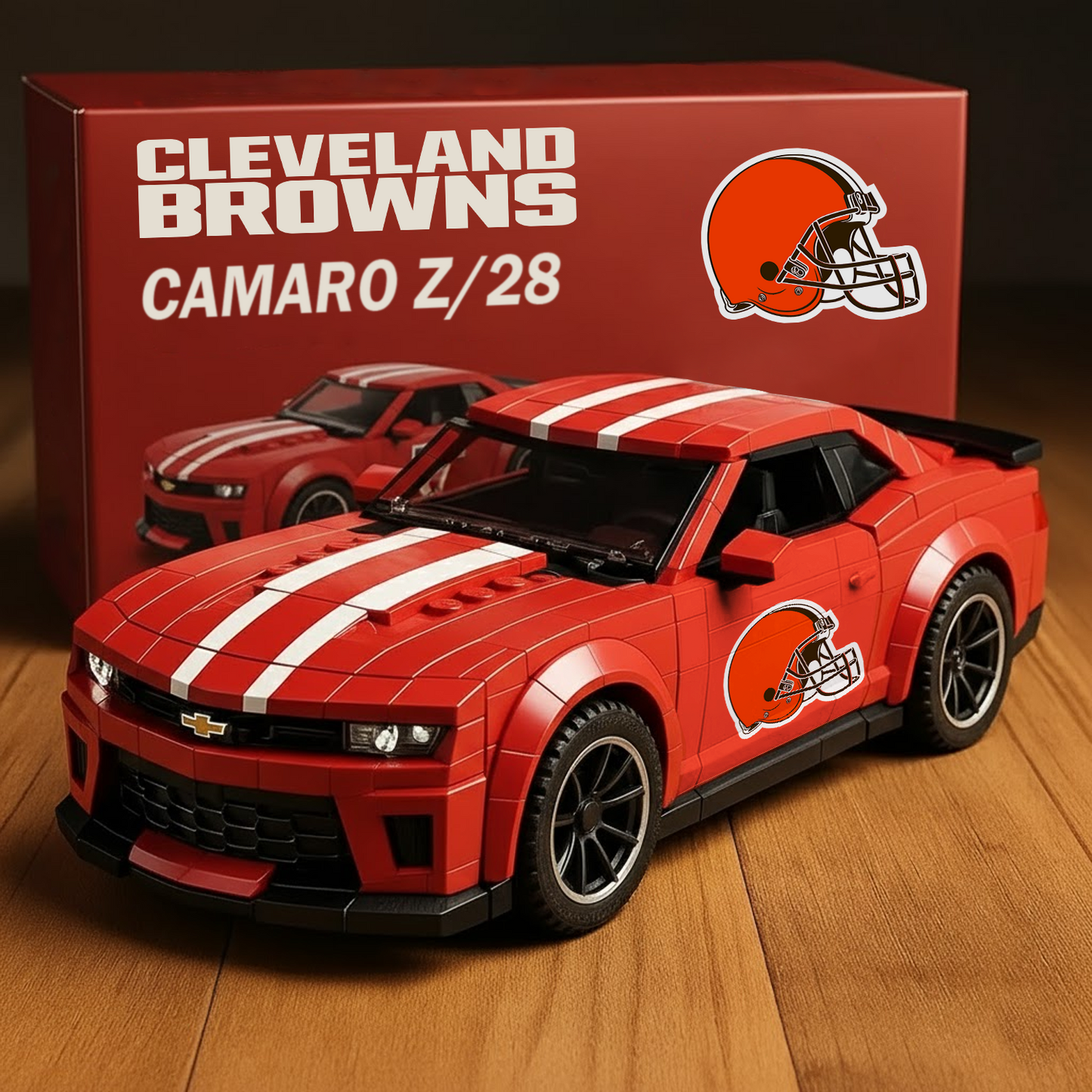 CLE x NFL Football Team Camaro Z28 DATND TANTD