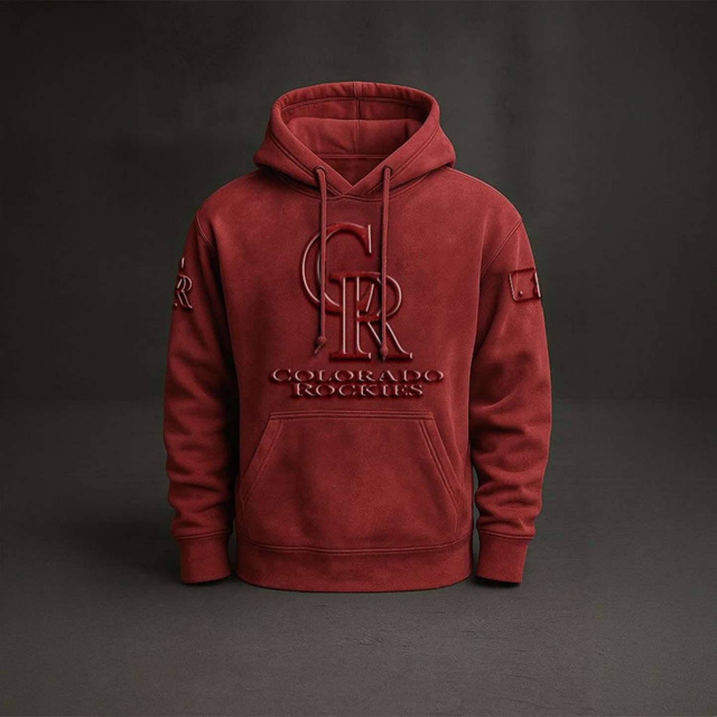 COL x MLB Embossed Hoodie DatND THUONGNH