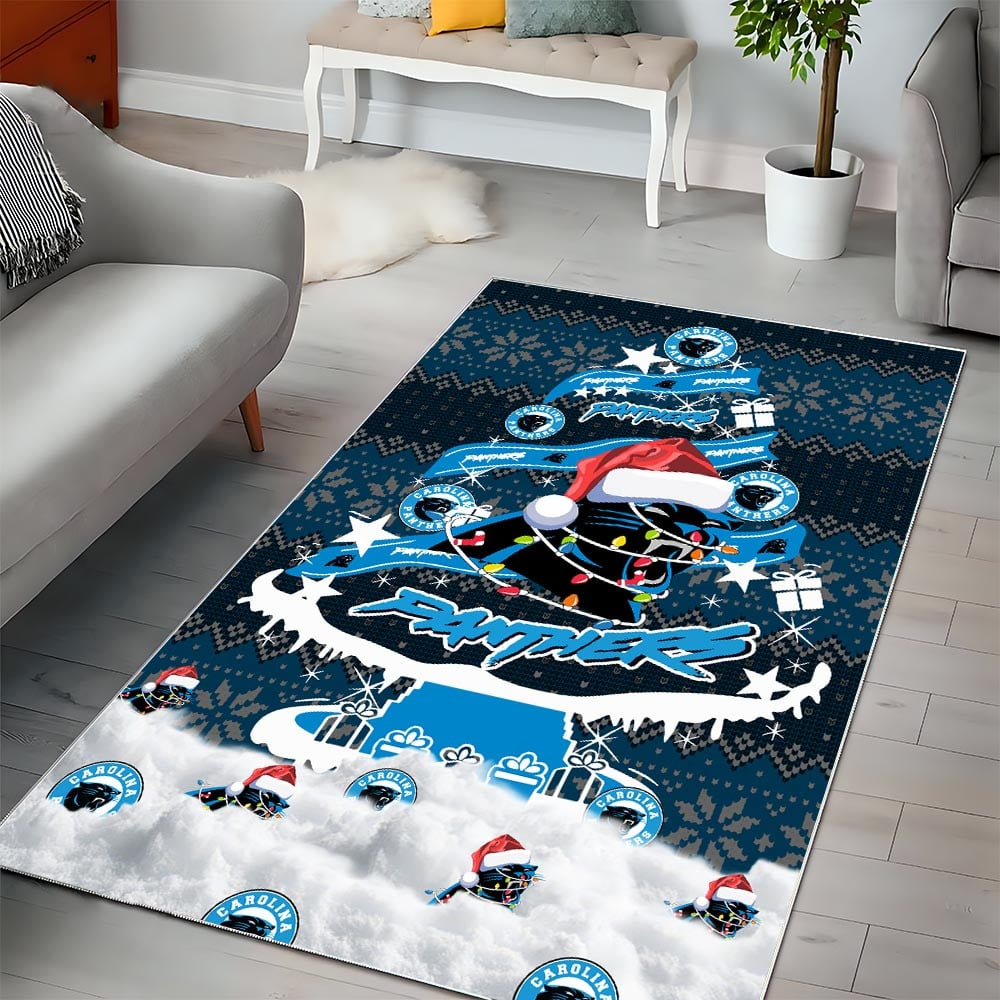 CP NFL Chrismas Carpet Rug DDT NTL