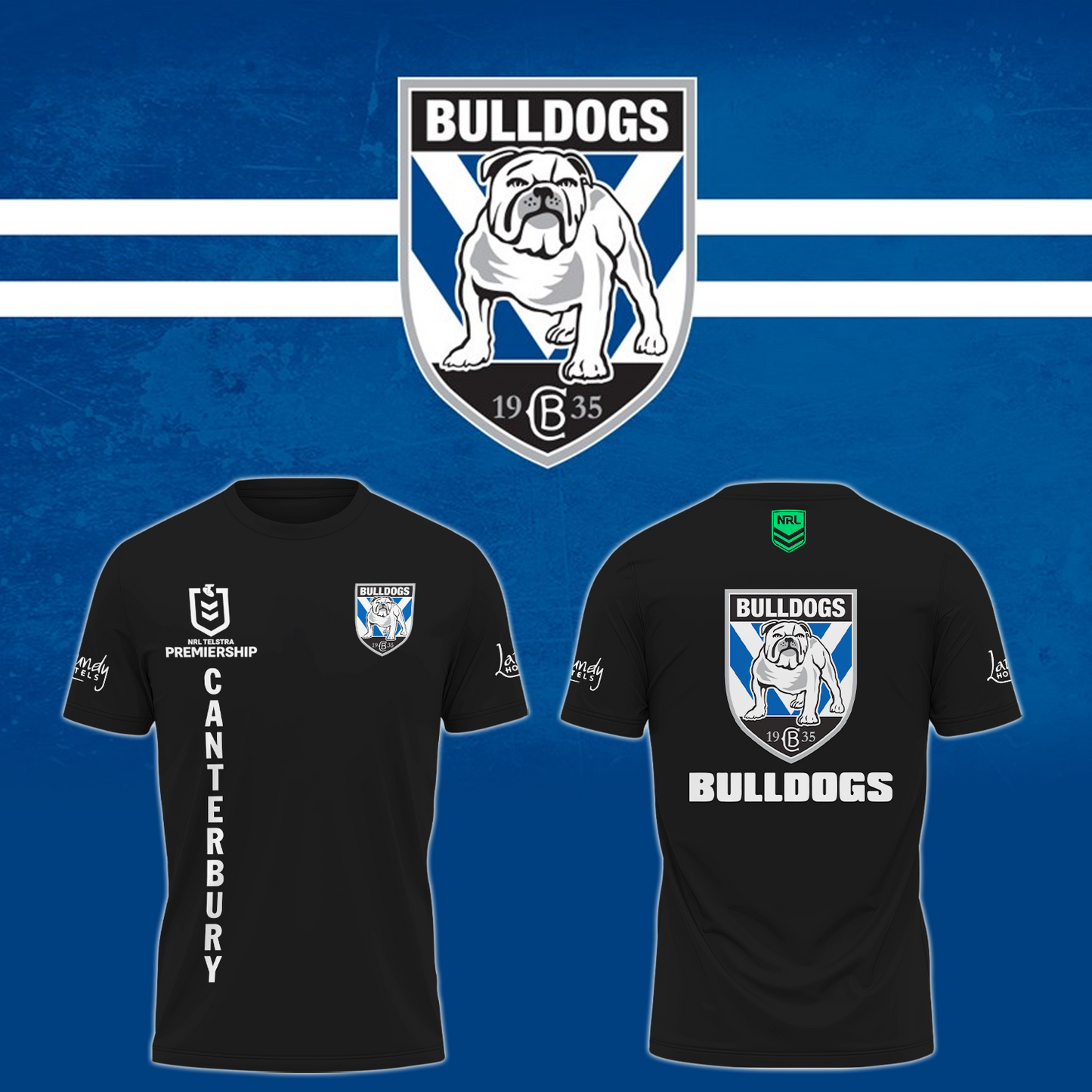 Canterbury-Bankstown Bulldogs NRL TM - You will save more when you buy the clothes and hat combo V3