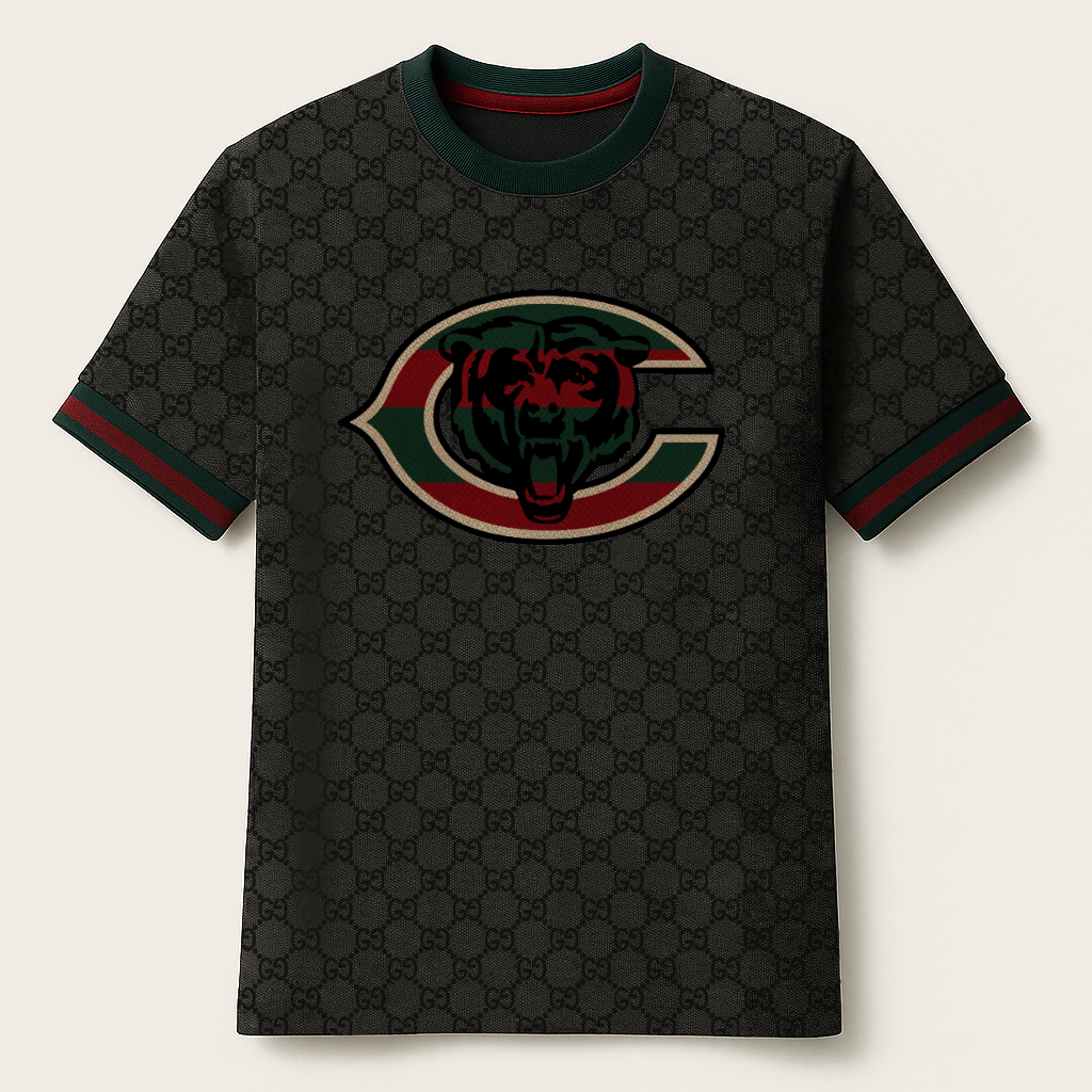 Chicago Bears GC Mens Tshirt Black DDTCTND
