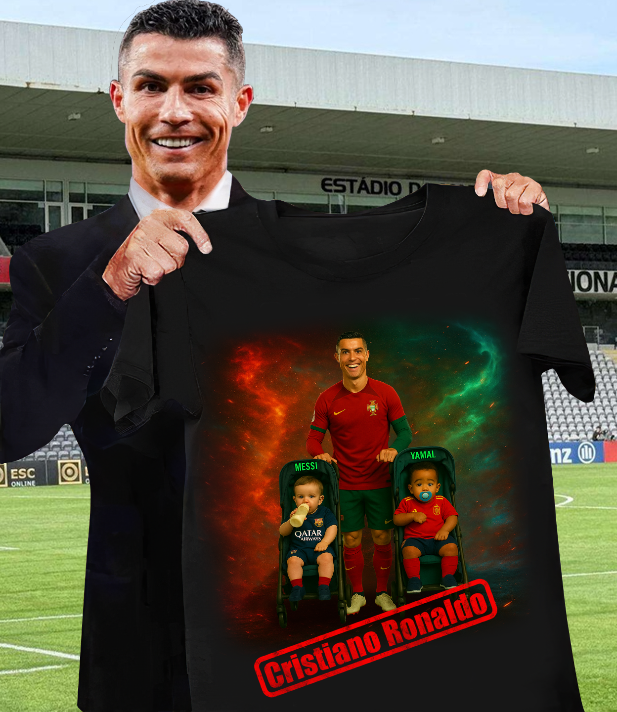 Cr7 Two Boy T-Shirt DATND TANTD