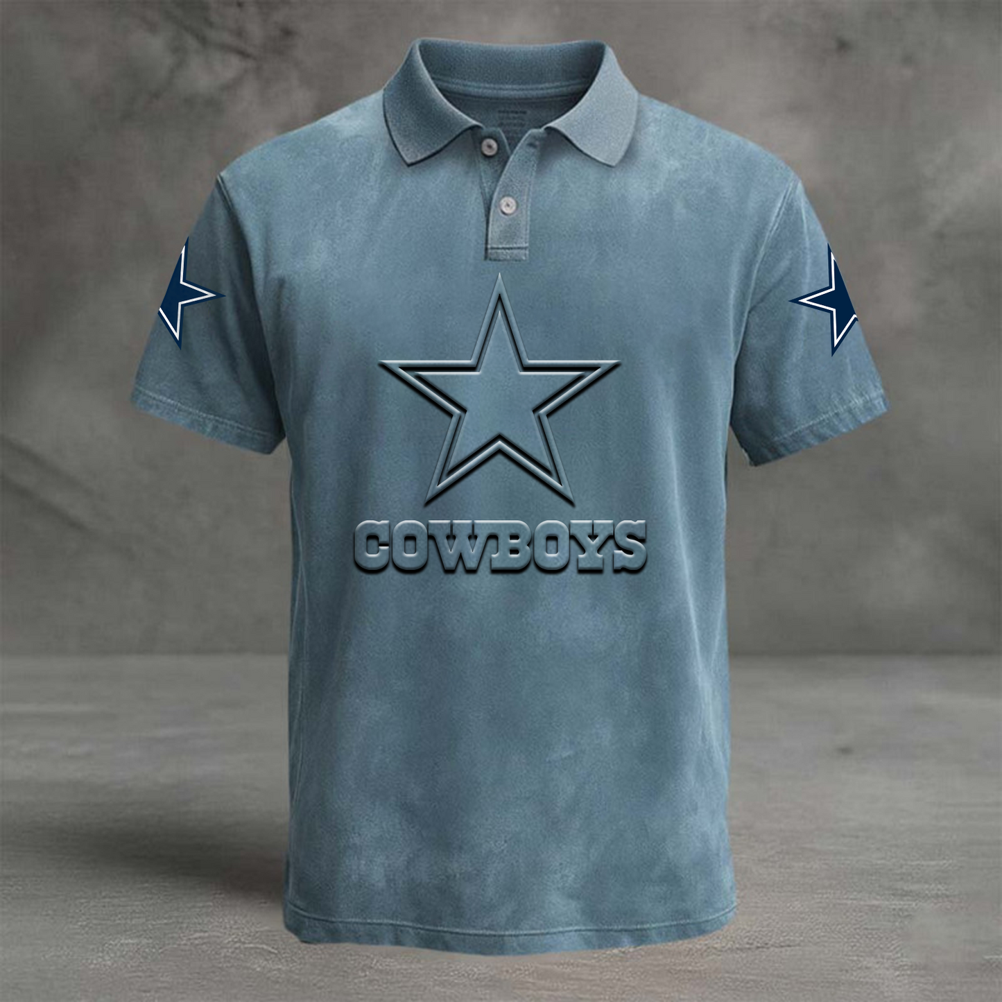 DAL x NFL Embossed Polo Shirt DATND TANTD