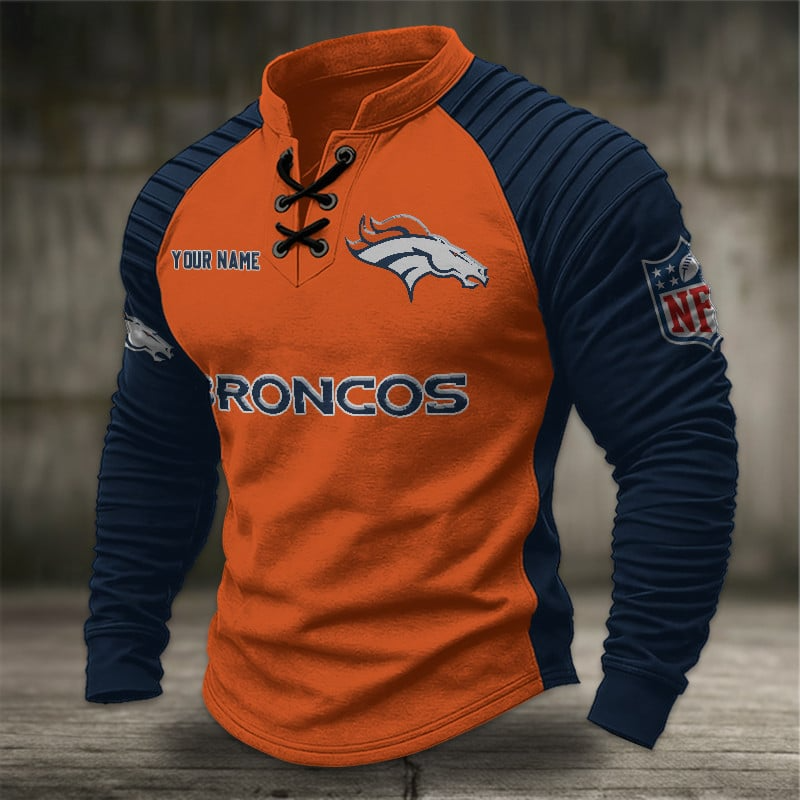 DB x NFL Men Stand Collar Long Sleeve Top DDT CTND