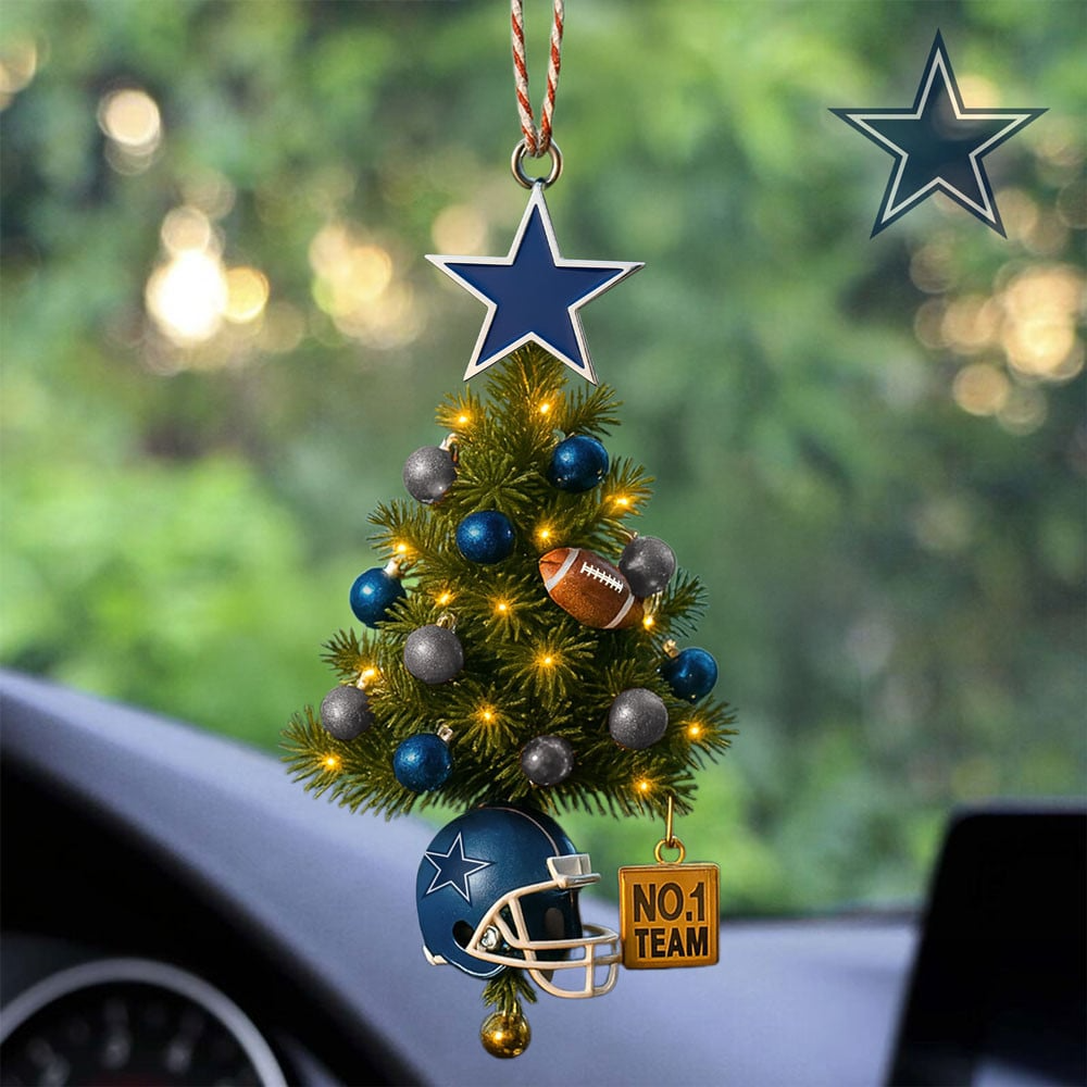 DC Premium NFL No.1 Team Christmas Car Hanging Ornament DDT HLPHUONG