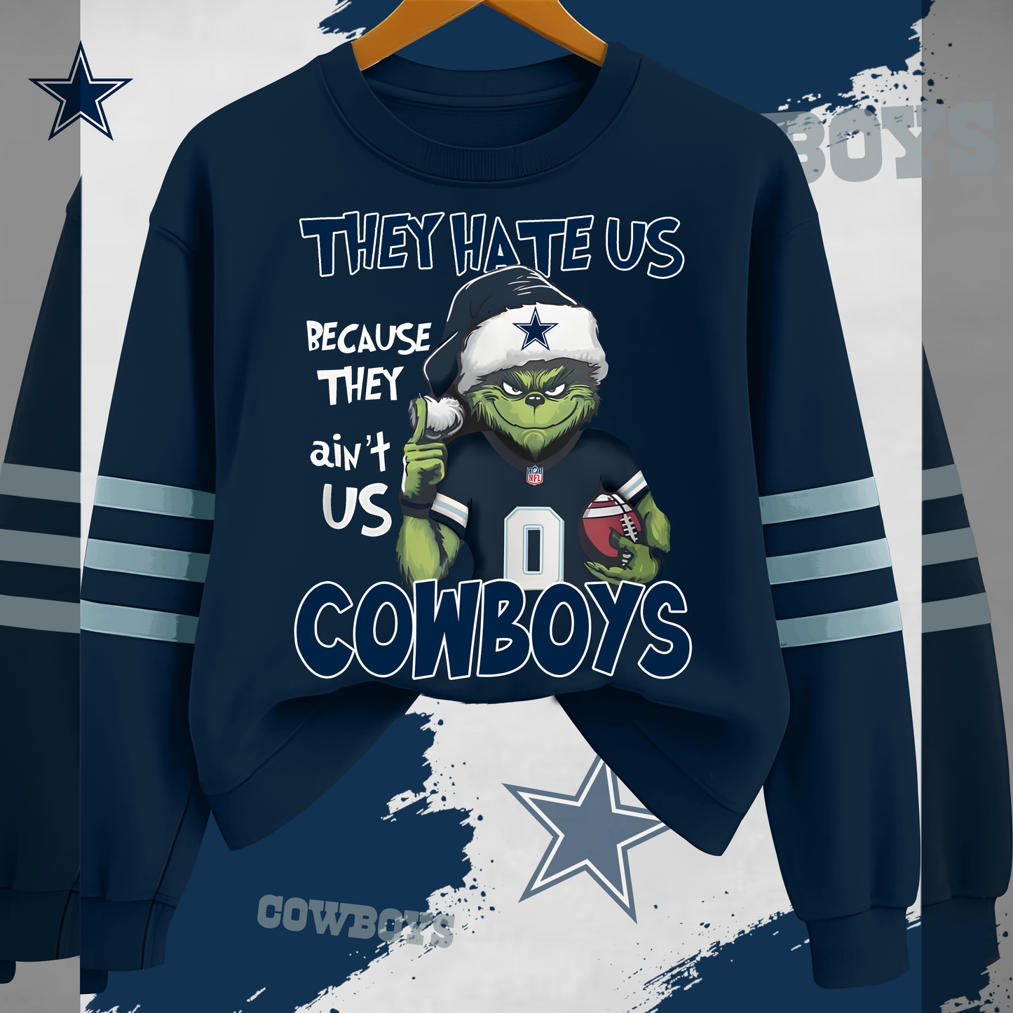 DC x NFL They Hate Us Sweatshirt DDT HLPHUONG