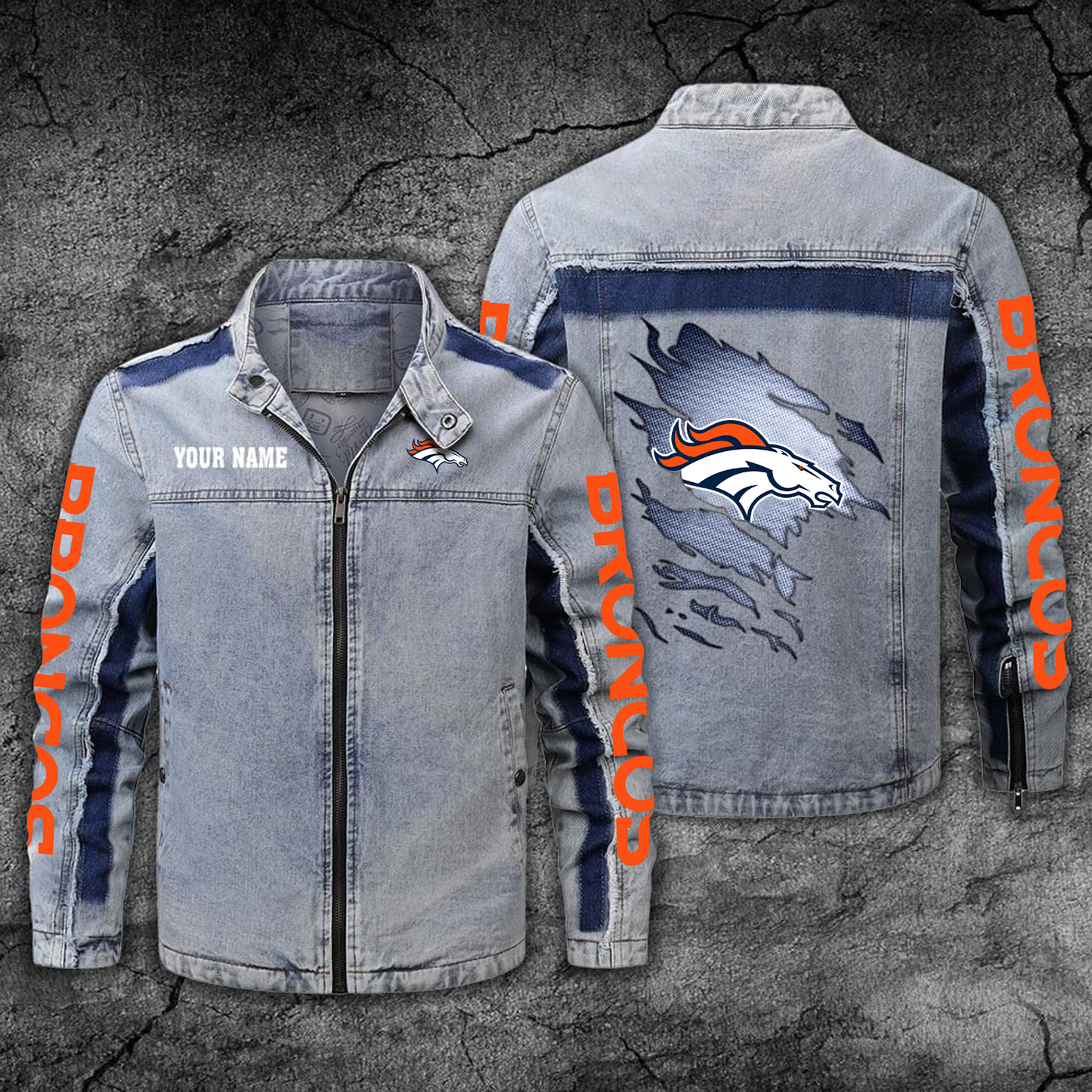 DEN x NFL Jean Jacket DATND TANTD