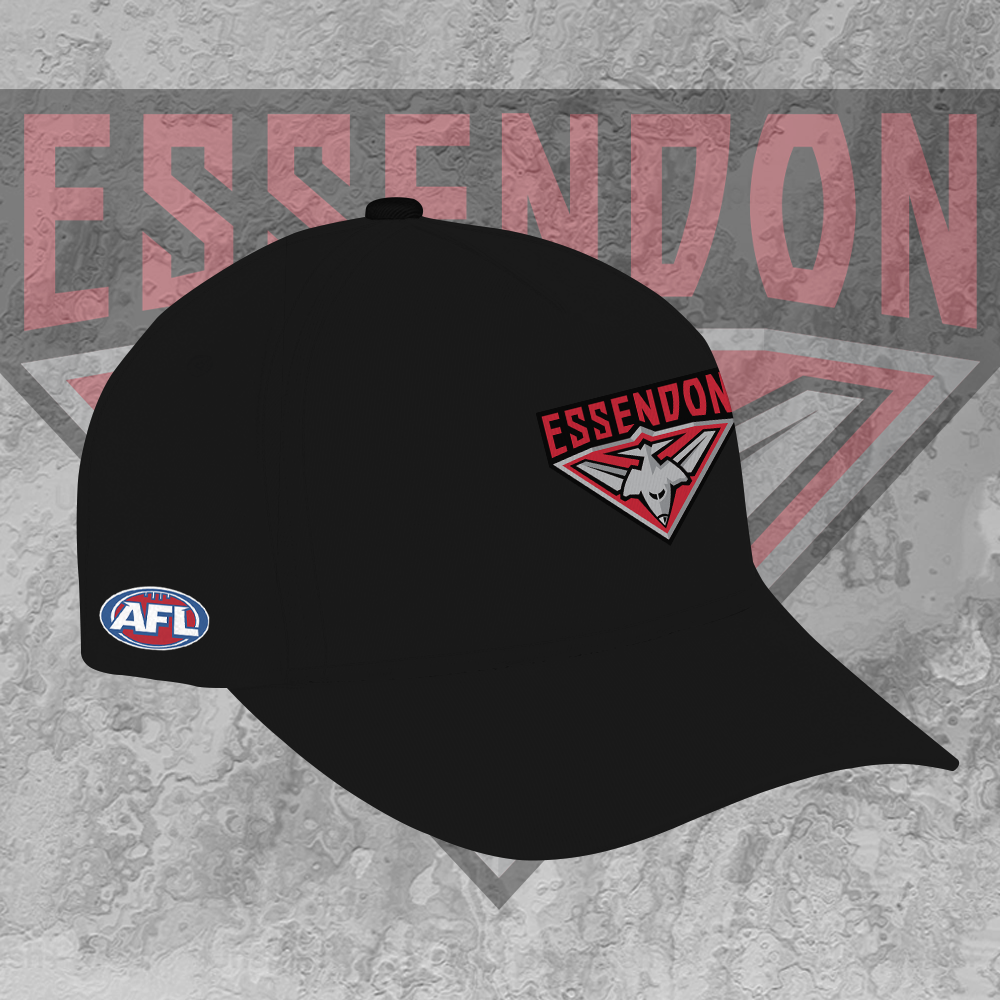 Essendon Bombers 1 AFL 2025 Polo Shirt TM NTA V1