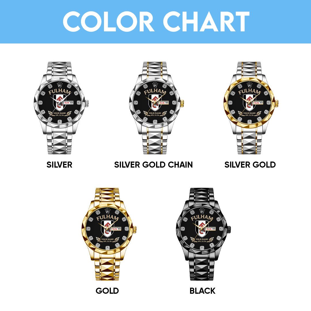 FUL x EPL Alloy Luxury Quartz Watch DatND DVT