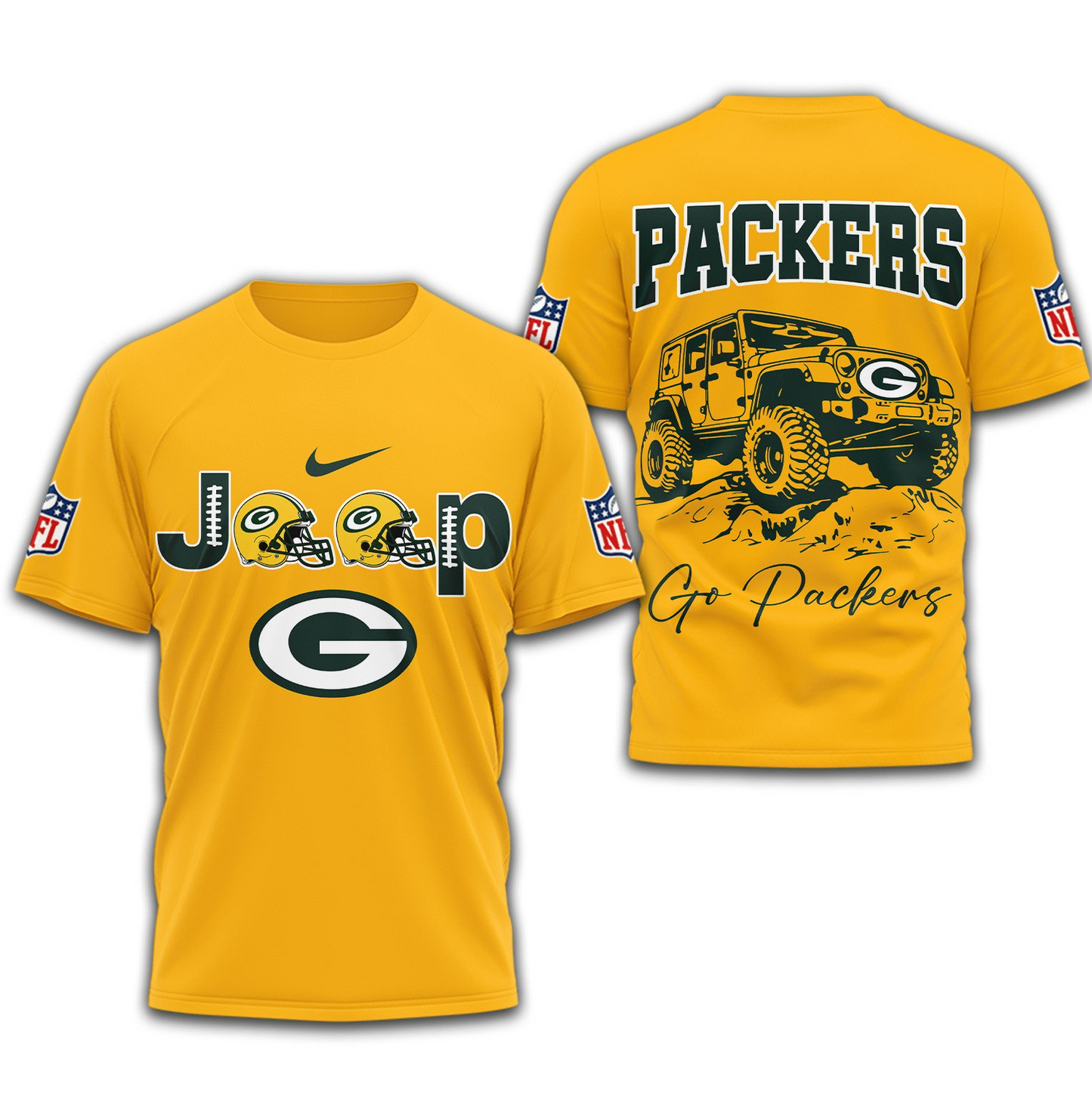 GBP Premium NFL Jeep 3D Shirt DDT 101125 NTL