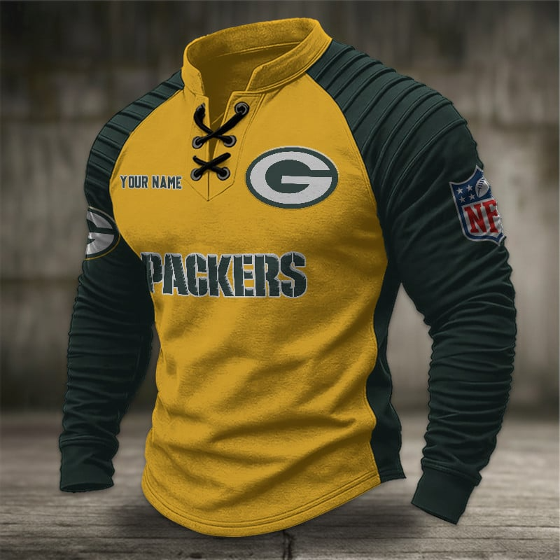 GBP x NFL Men Stand Collar Long Sleeve Top DDT CTND