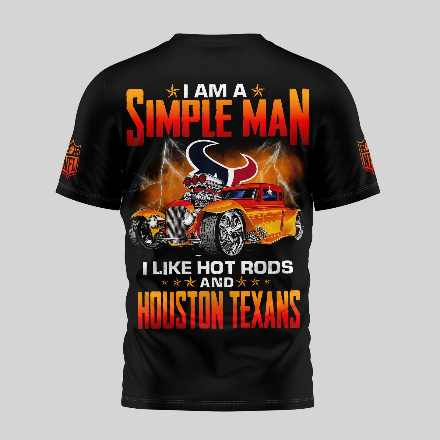 HT Premium NFL Hot Rods 3D Shirt DDT HLPHUONG
