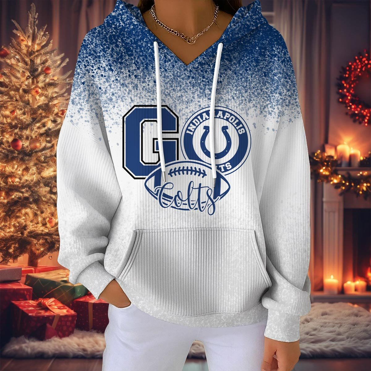 IC NFL Women Hooded Sweatshirt DDT NTL