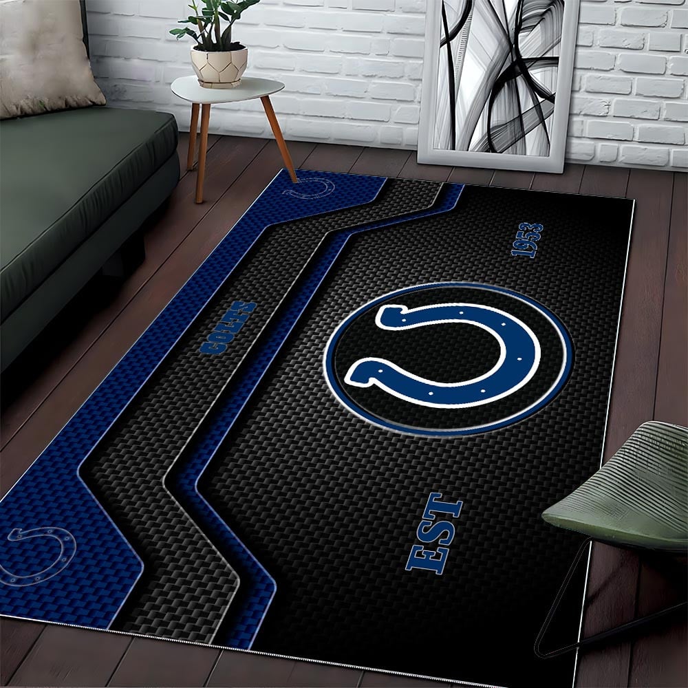 IND x NFL Modern Sports Living Room Rug DatND DVT