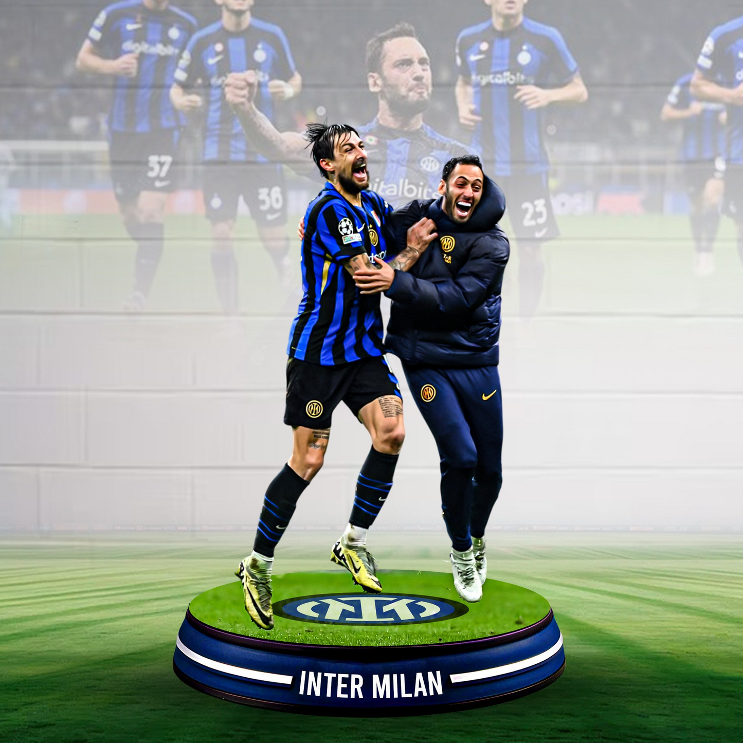 Inter Milan Premium V8 Acrylic Plaque DDTTTV
