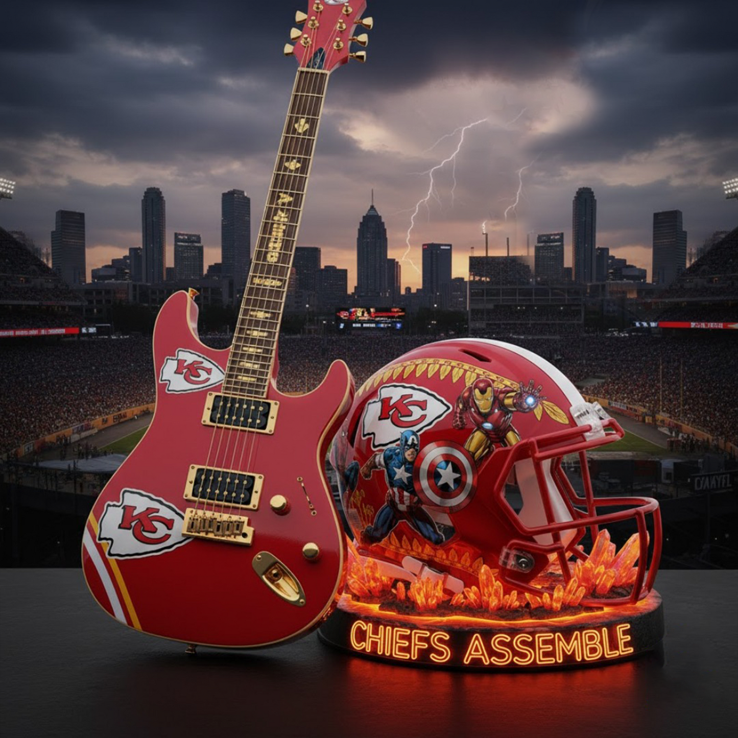 KC x NFL Signature Decor Statue DatND DVT