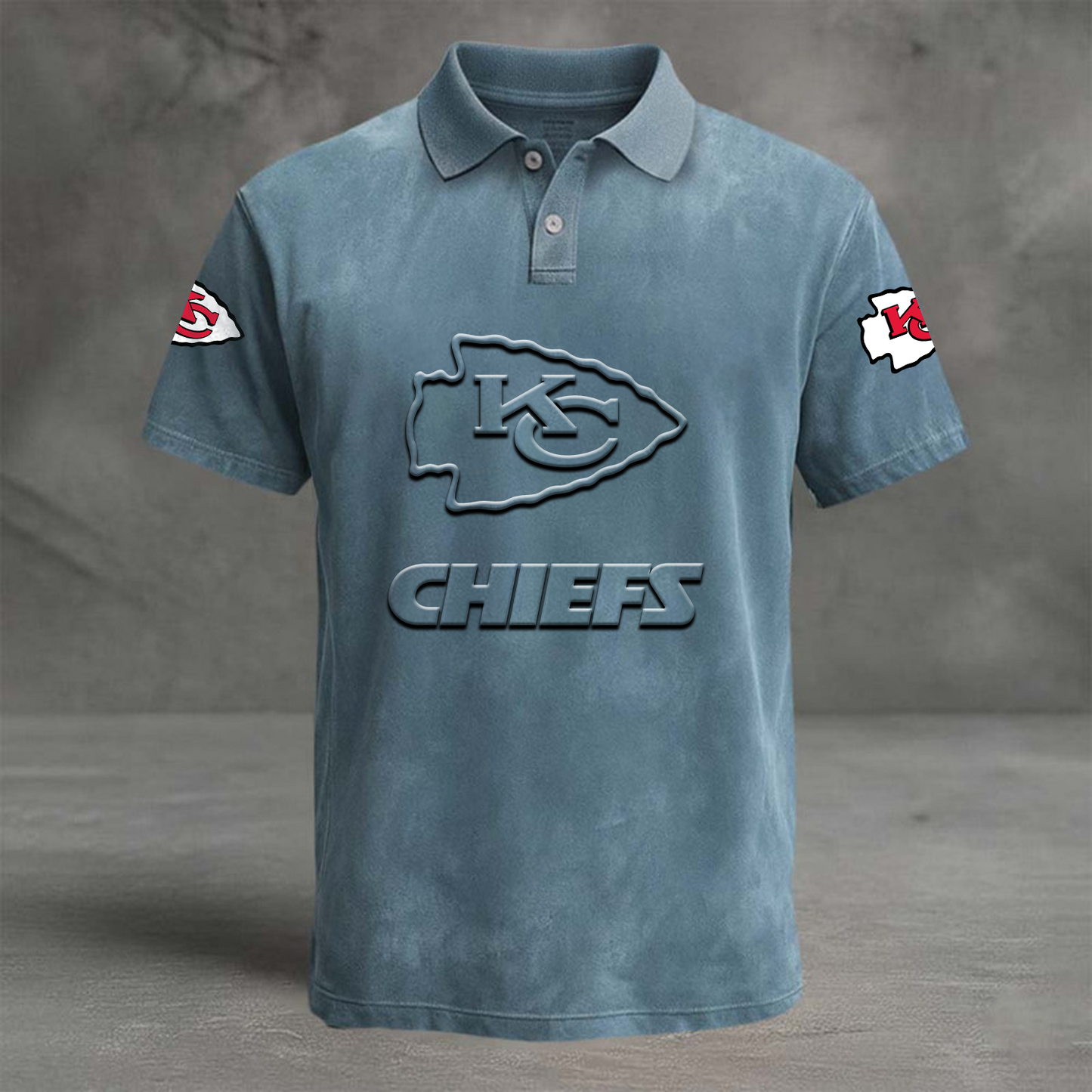 KCC x NFL Embossed Polo Shirt DATND TANTD