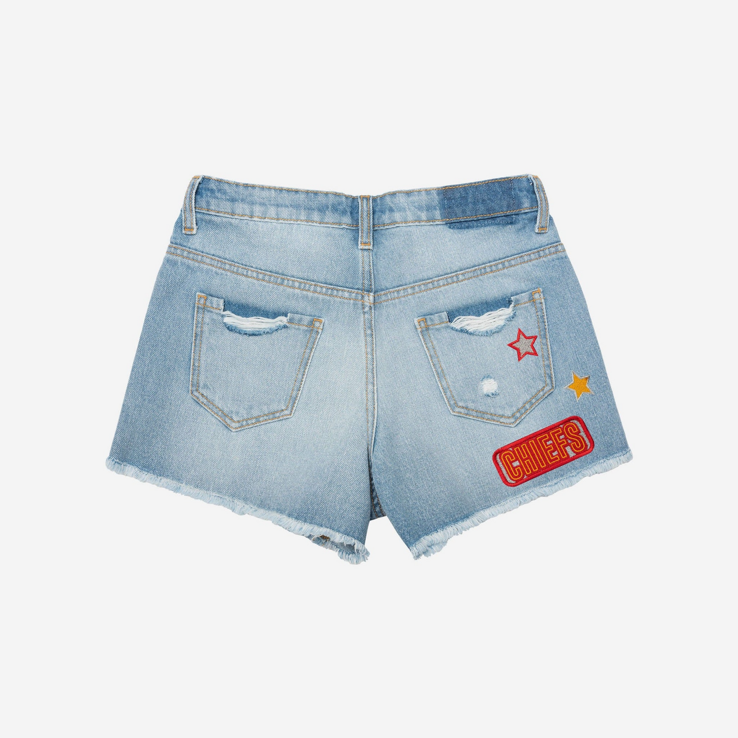 KCC Womens Team Logo Denim Shorts DDTTTV