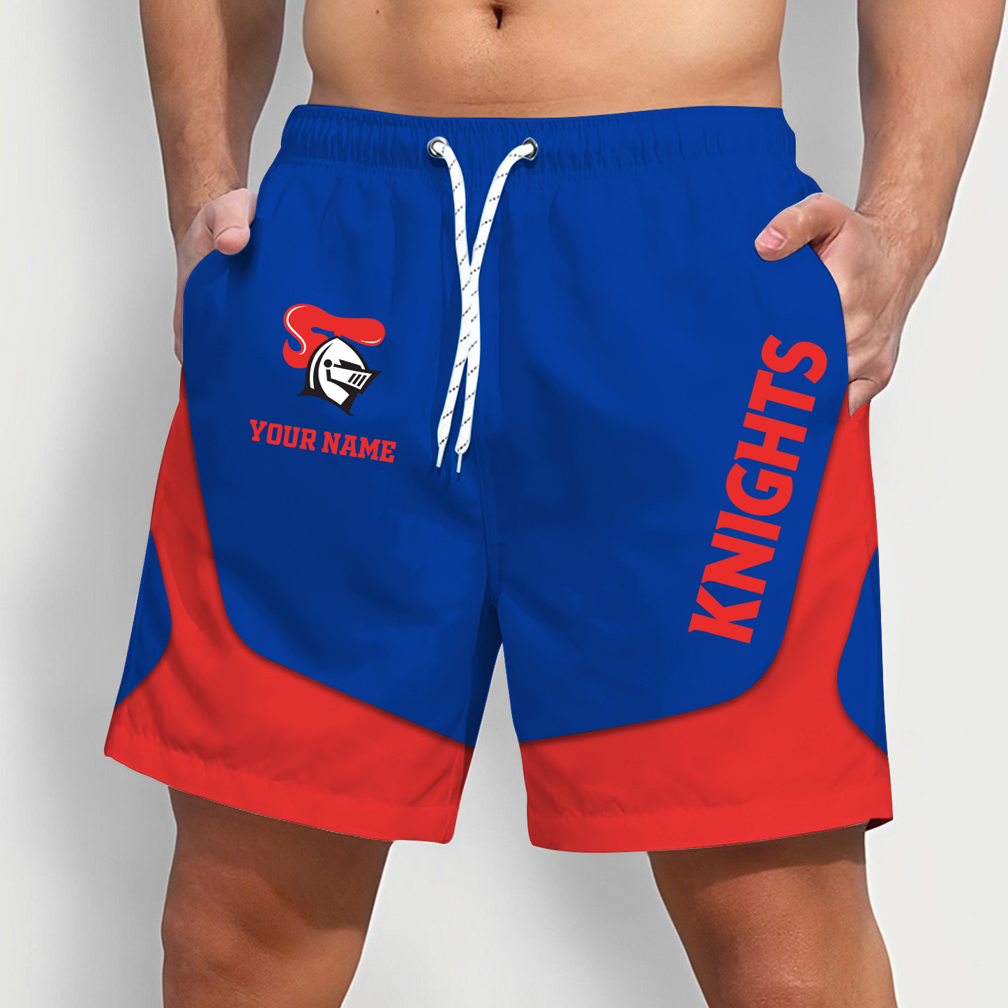 KNI x NRL Team Special Short Pants For Men Custom Name Gifts DATND TANTD