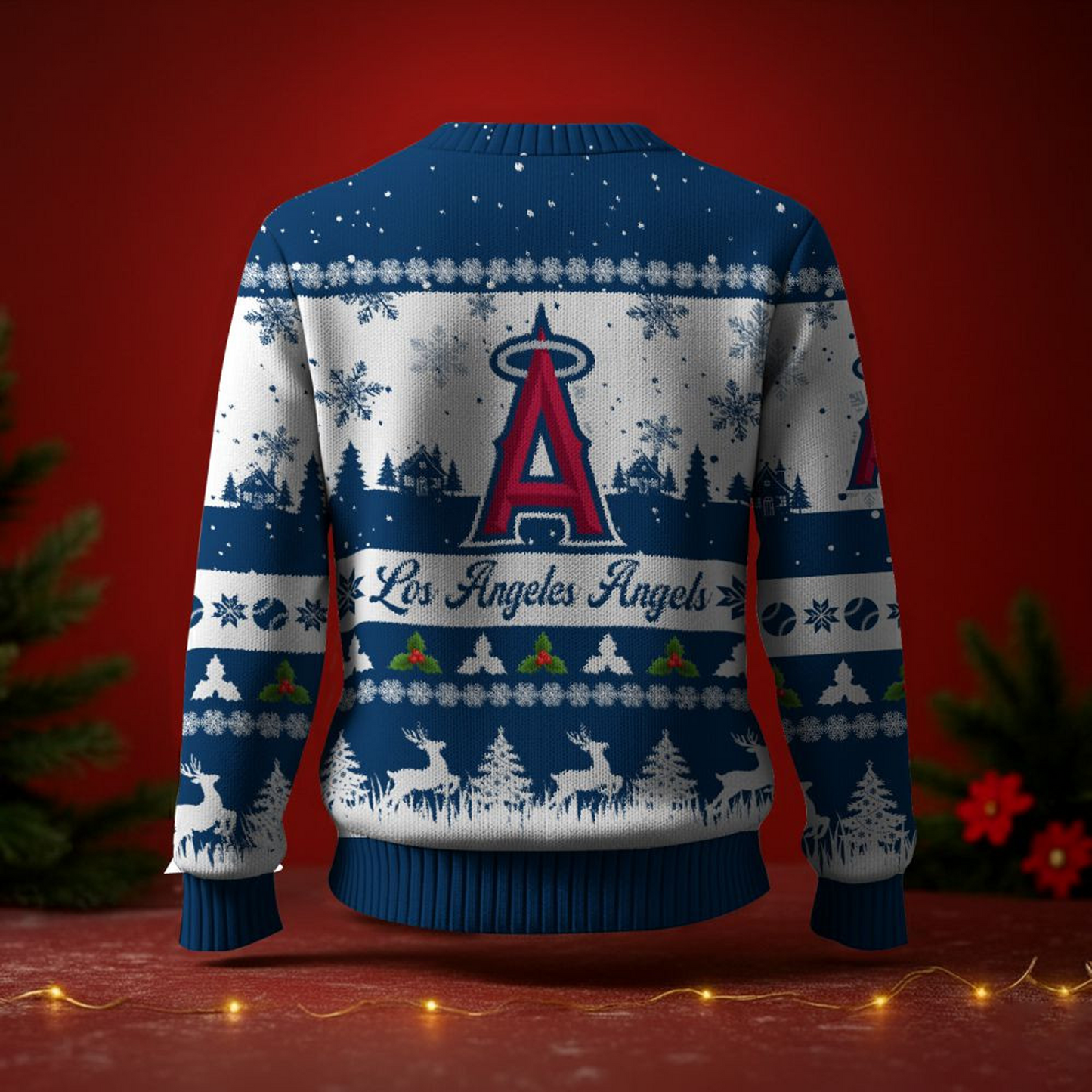 LAA x MLB Ugly Sweater 2025 DATND TANTD