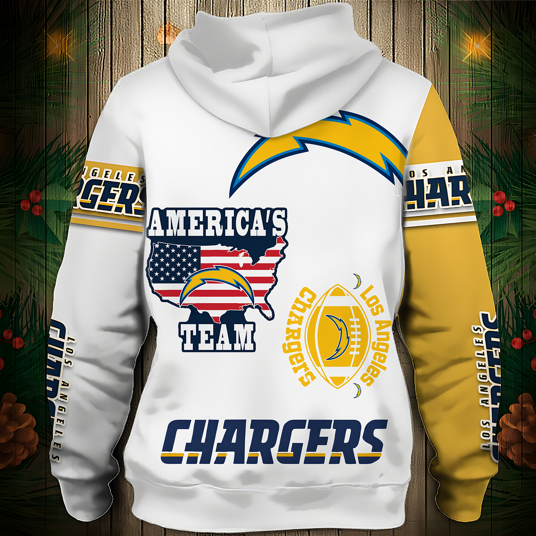 LAC Premium NFL 3D Graphic Hoodie DDT NTL