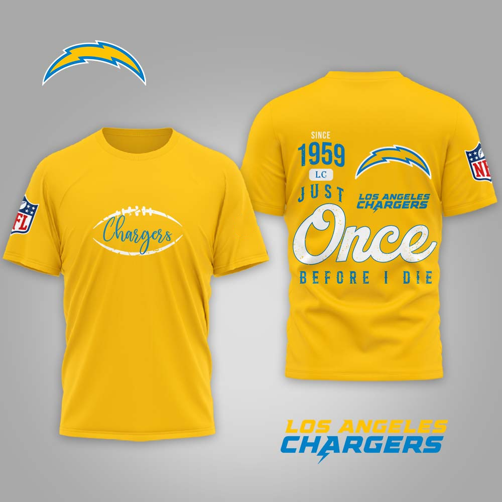 LAC Premium NFL Once Before I Die Shirt DDT CTND