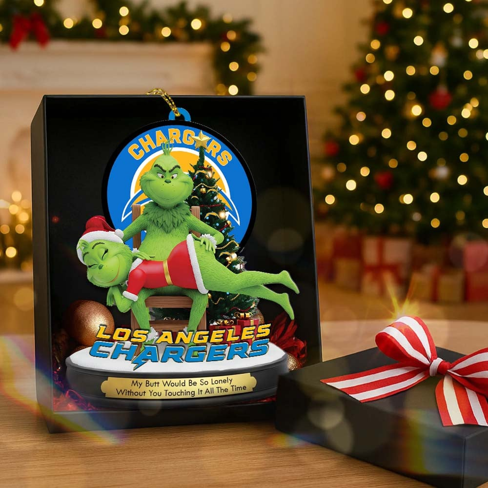 LAC Premium NFL x Grinch Acrylic Ornament DDT NTL