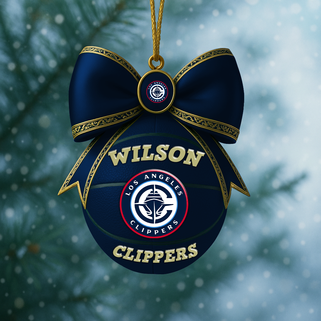 LAC x NBA Premium Ornament DDT CTND