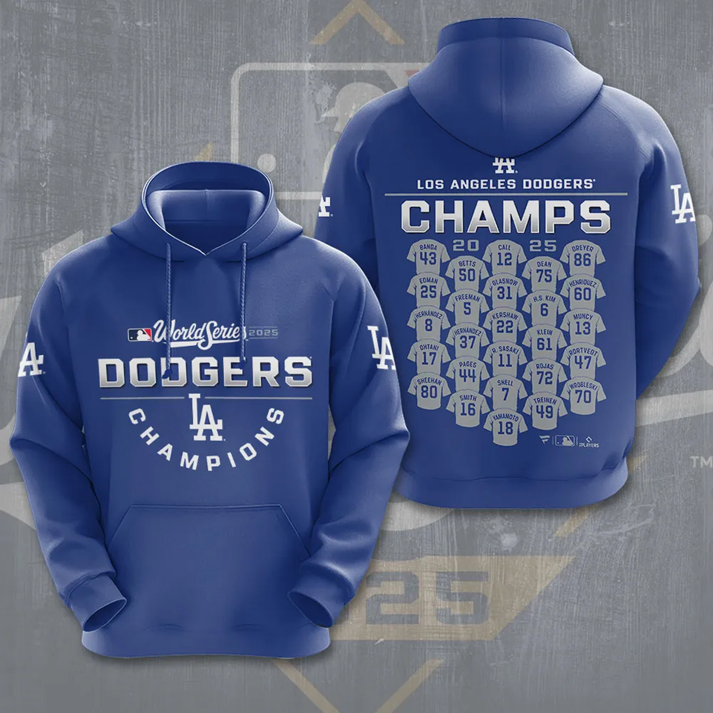 LAD x MLB 3D Apparel V16 DATND TANTD