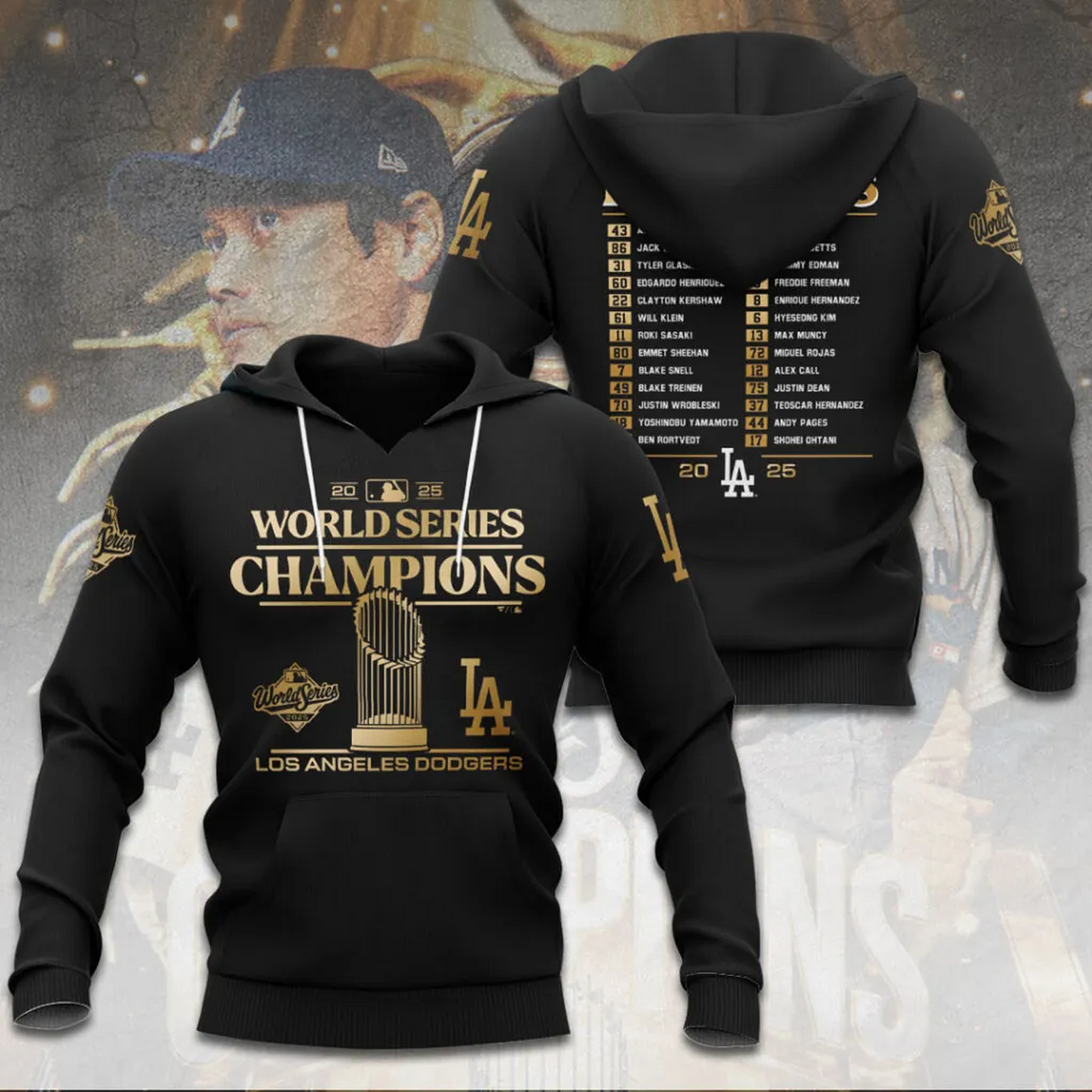 LAD x MLB 3D Apparel V8 DATND TANTD