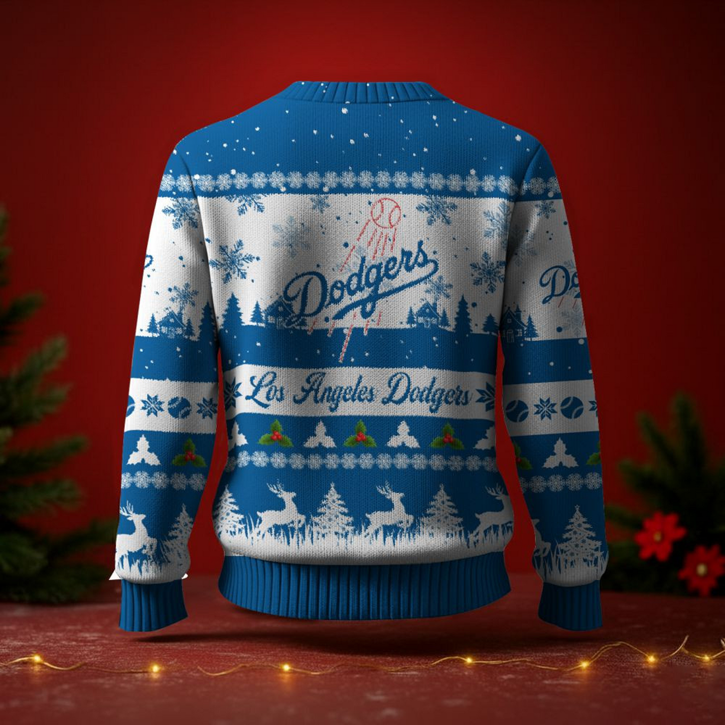 LAD x MLB Ugly Sweater 2025 DATND TANTD