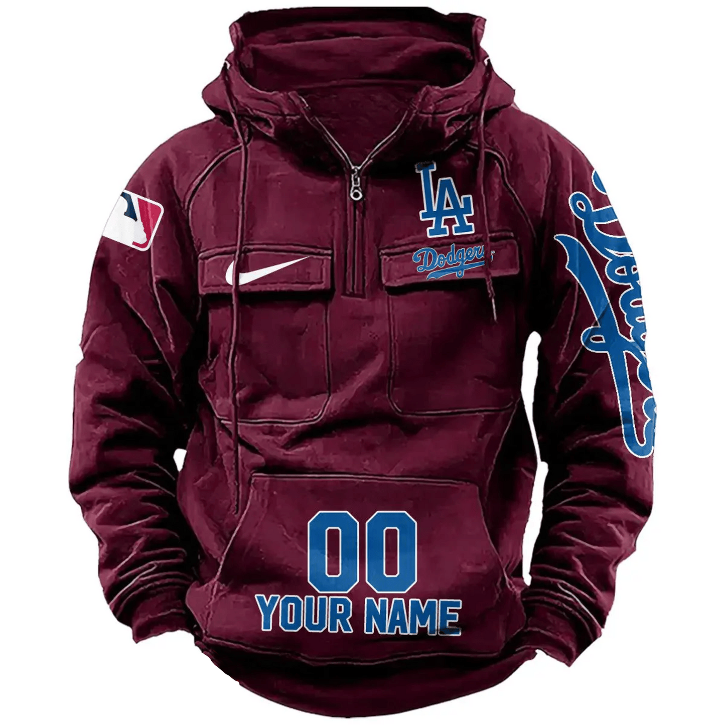 LAD x MLB Vintage Men Hoodie DATND TANTD